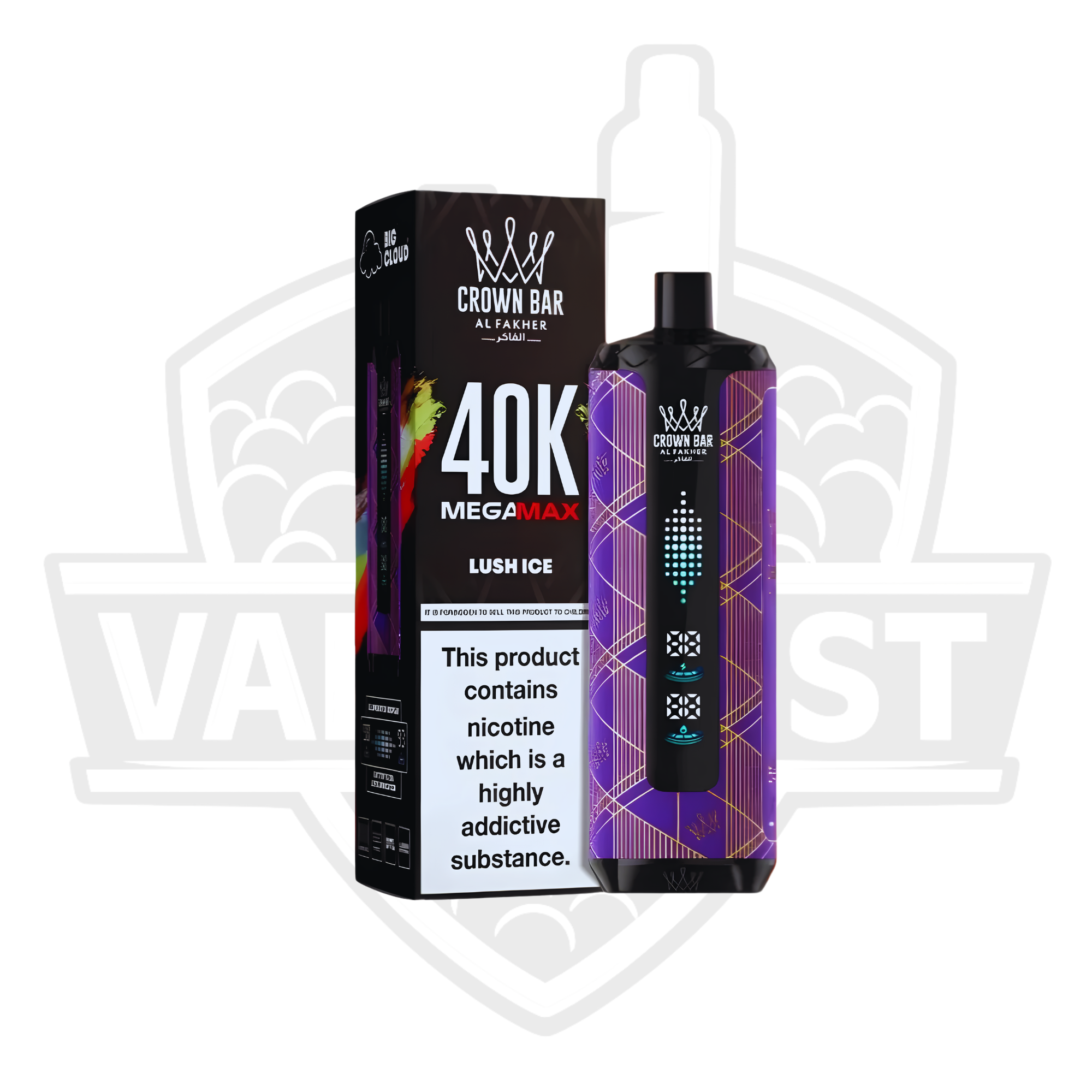 AL Fakher Mega Max 40K Puffs Disposable Vape – Lush Ice