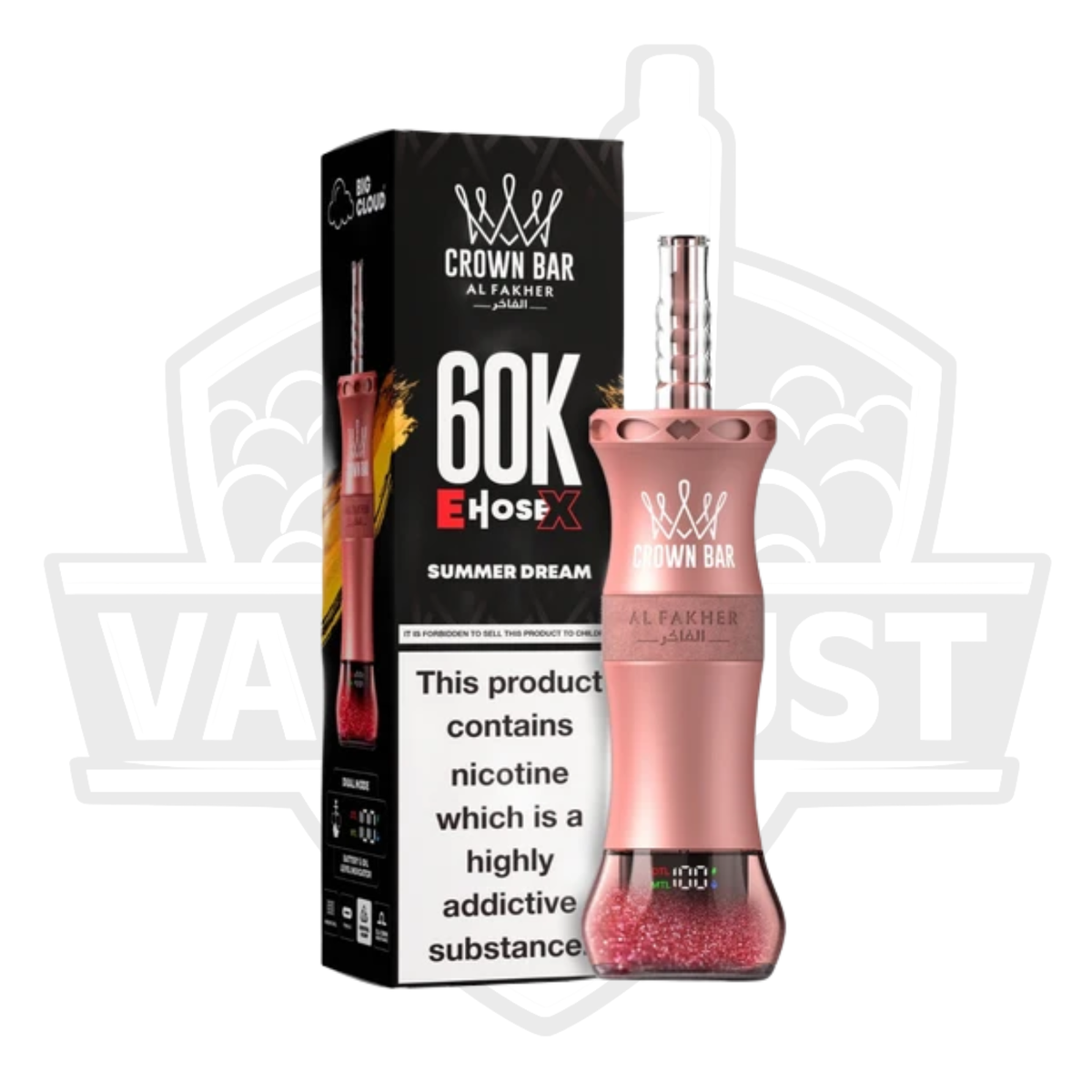 Al Fakher Crown Bar 60K Puffs Disposable Vape – Summer Dream