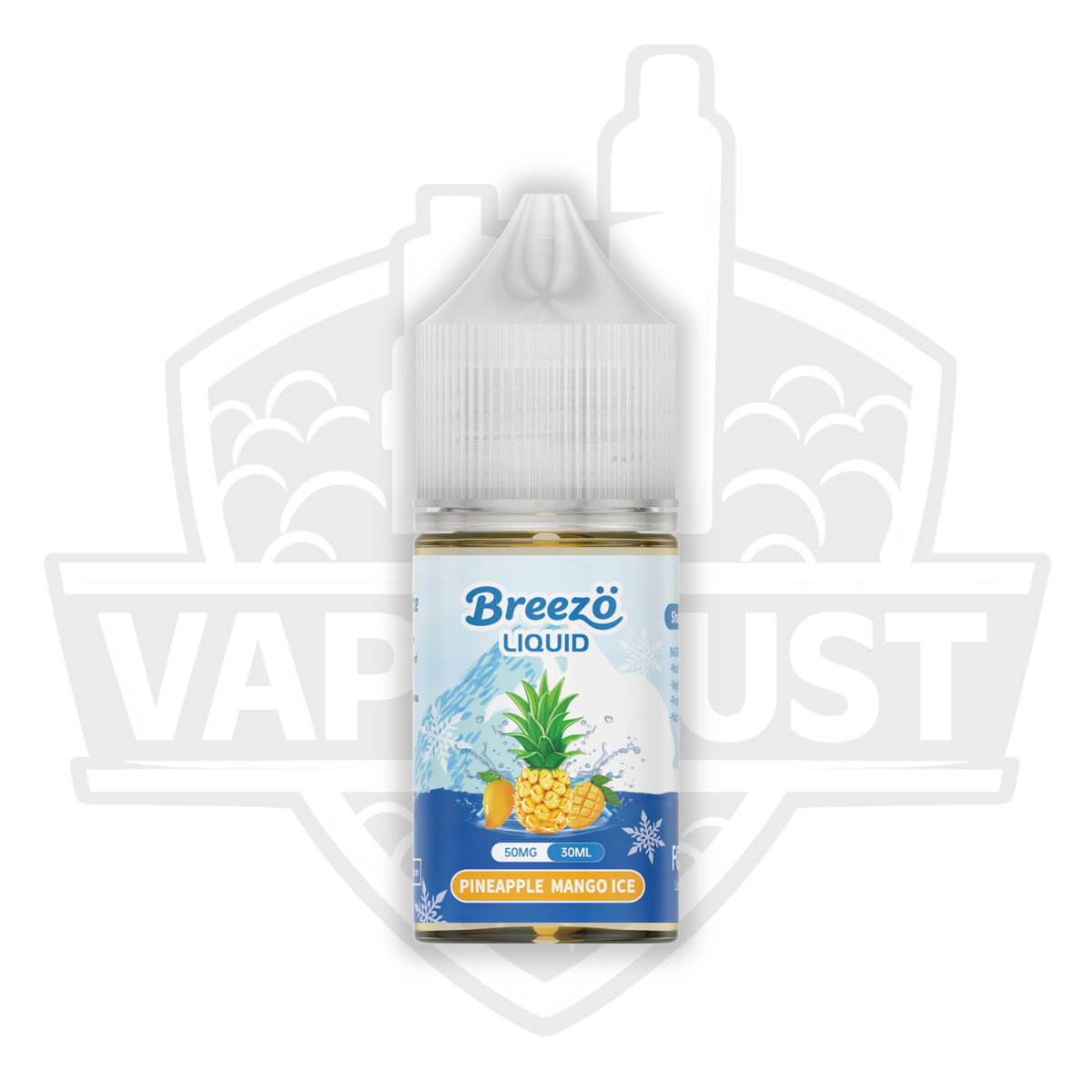 Breezo Pineapple Mango Ice Salt Nic E-Liquid – 30ml