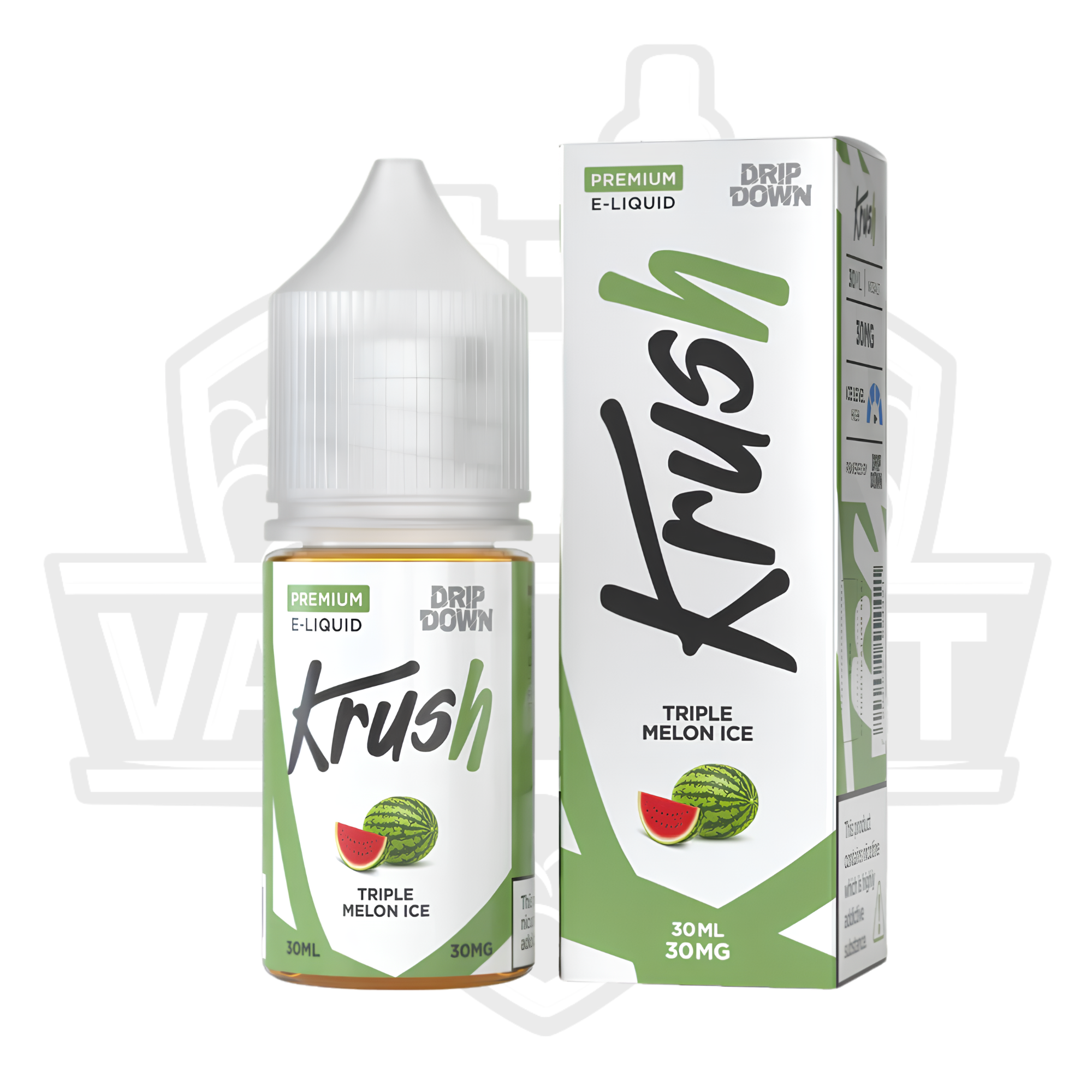 Drip Down Krush Triple Melon Ice Salt Nic E-Liquid – 30ml