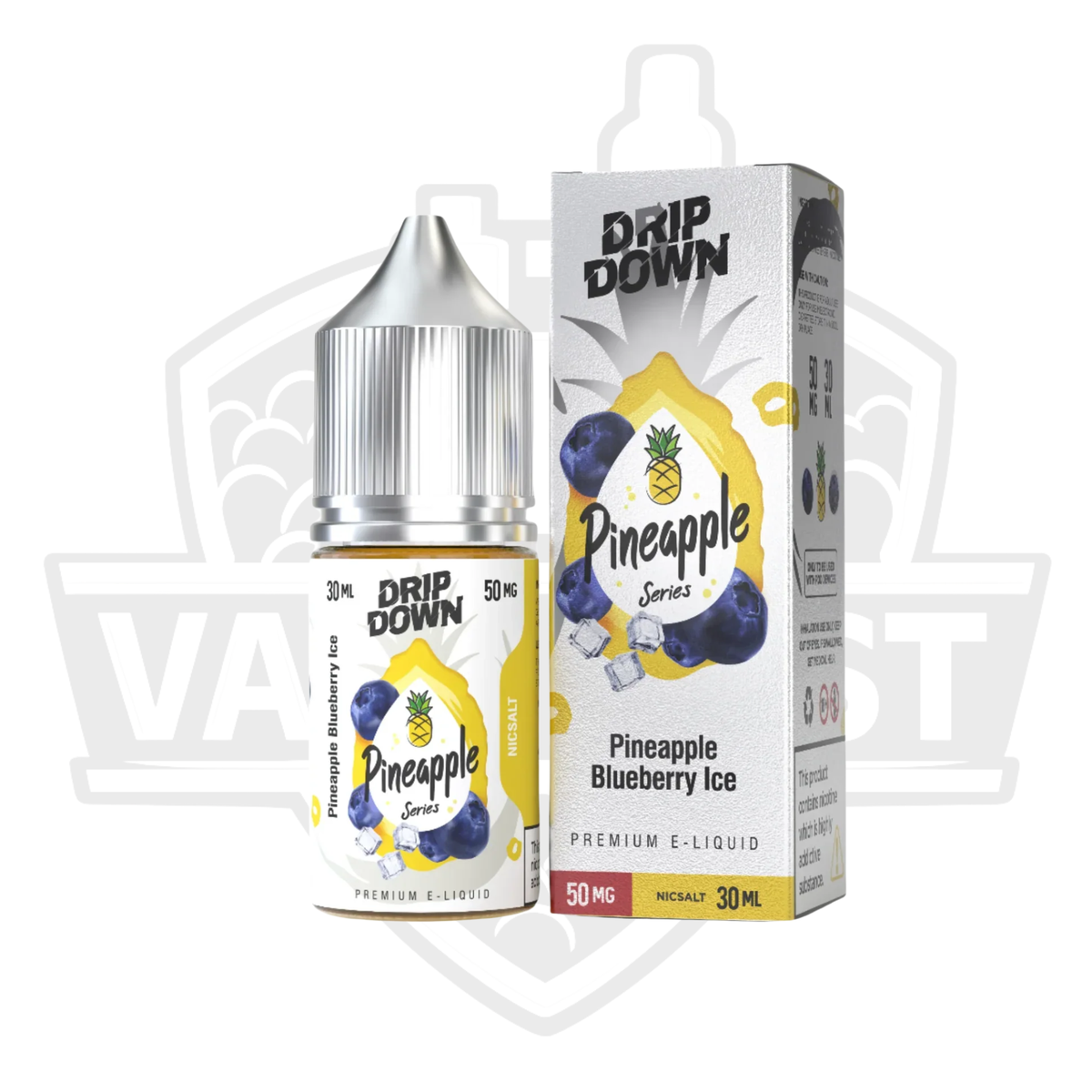 Drip Down Pineapple Blueberry Ice Salt Nic E-Liquid 30ml