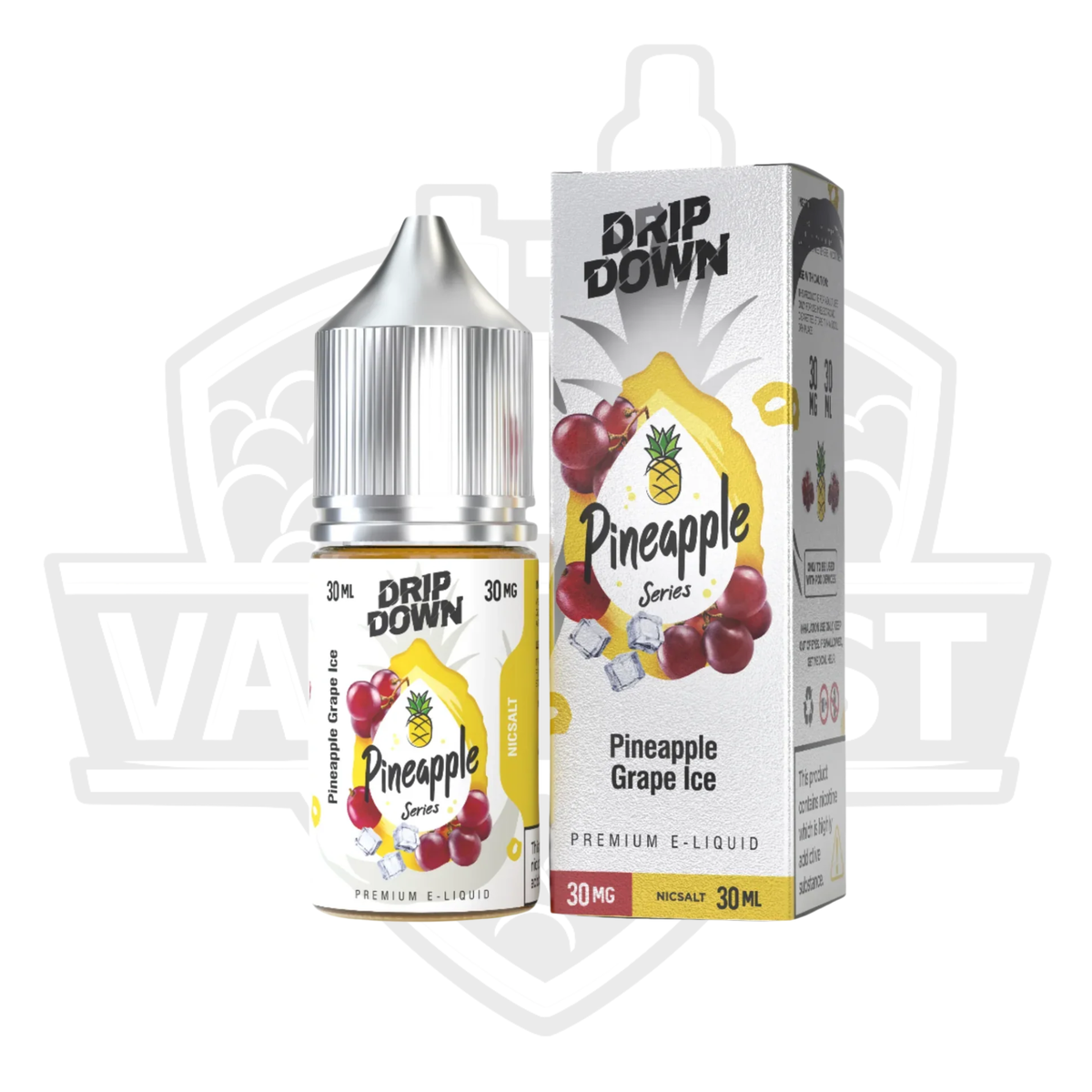 Drip Down Pineapple Series Pineapple Grape Ice Salt Nic E-Liquid 30ml