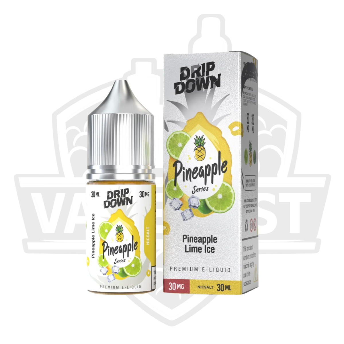 Drip Down Pineapple Series Pineapple Lime Ice Salt Nic E-Liquid 30ml