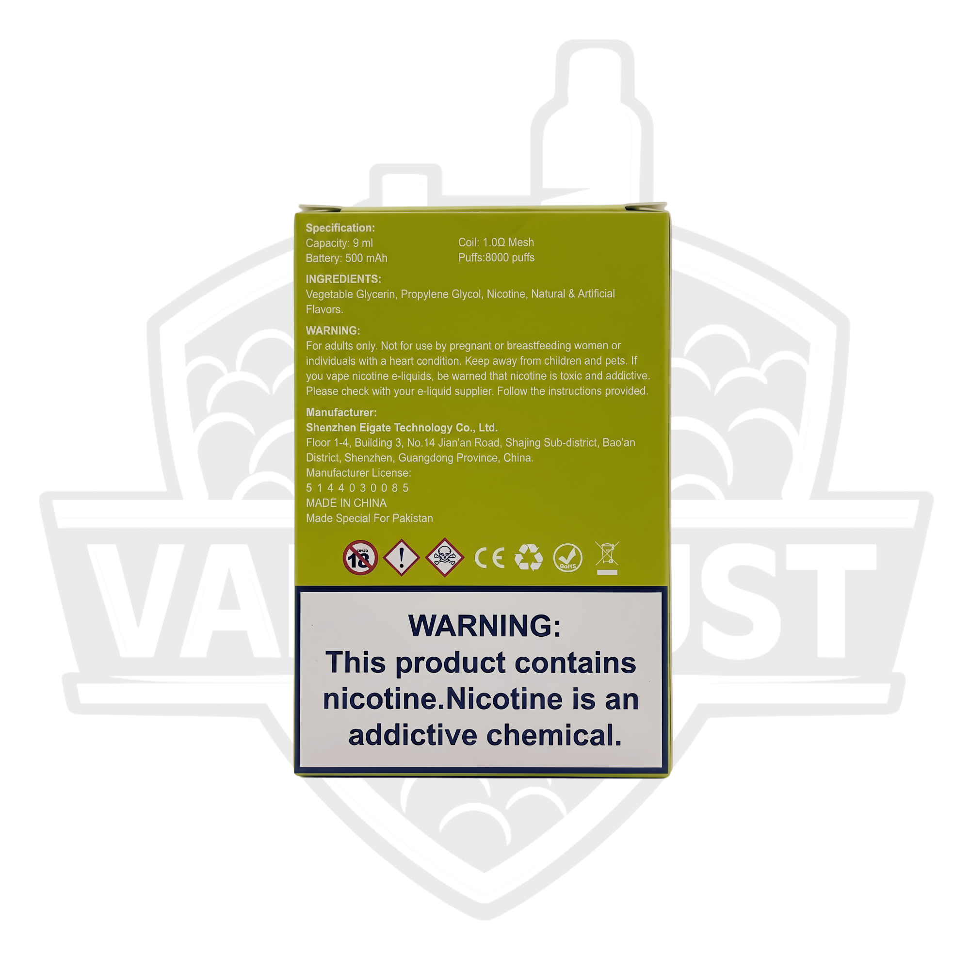 H-One Bar Tobacco Mango Disposable Vape – 8k Puffs