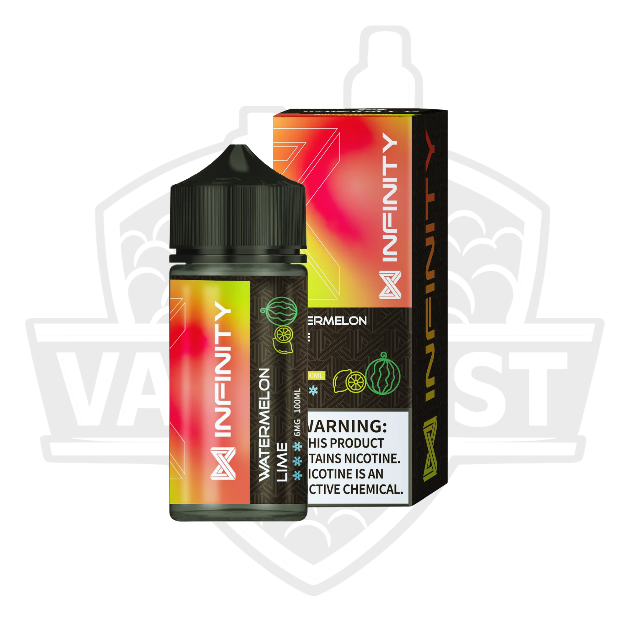 Infinity Watermelon Lime Freebase E-Liquid – 100ml