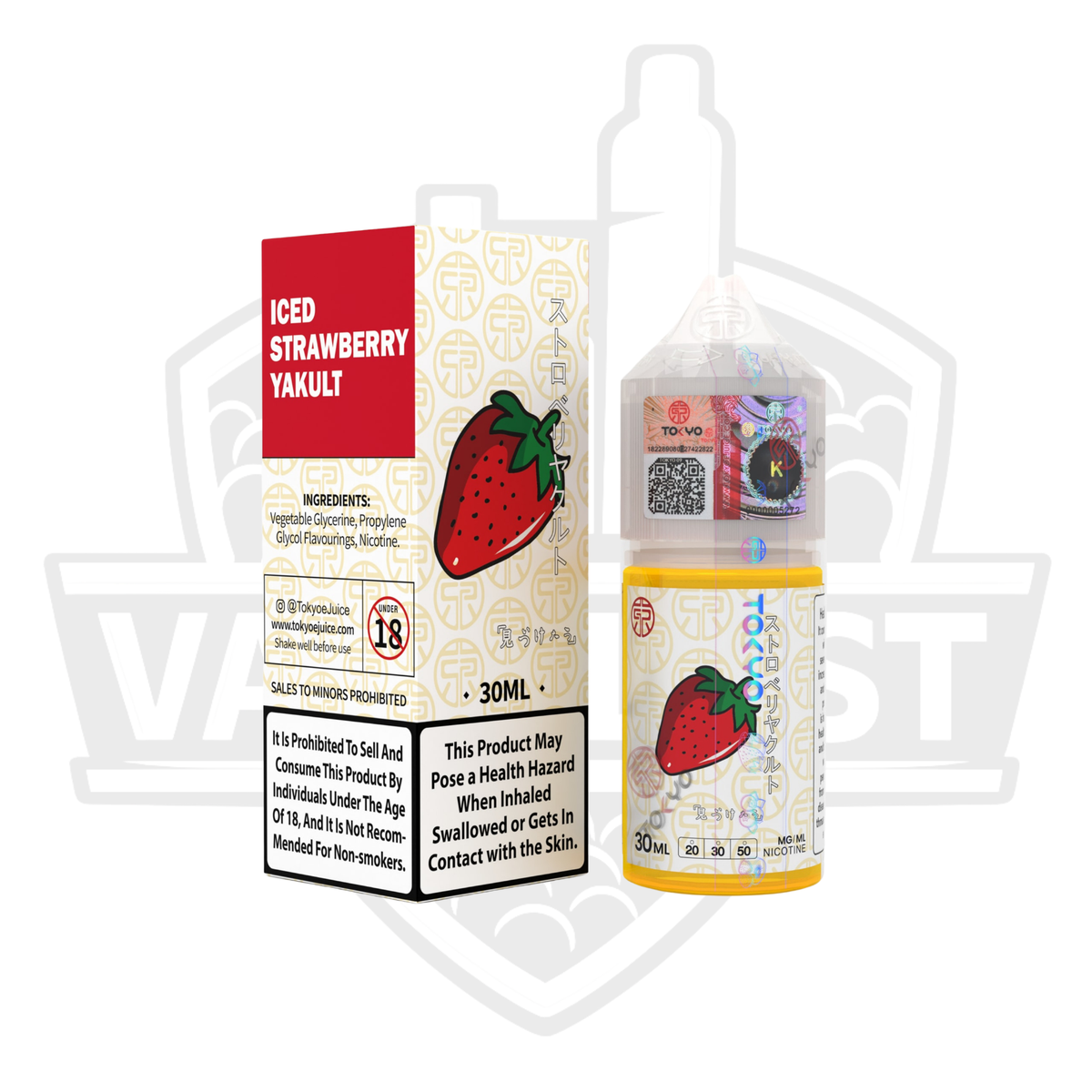 Tokyo Classic Series Iced Strawberry Yakult 30ml Saltnic E-liquid