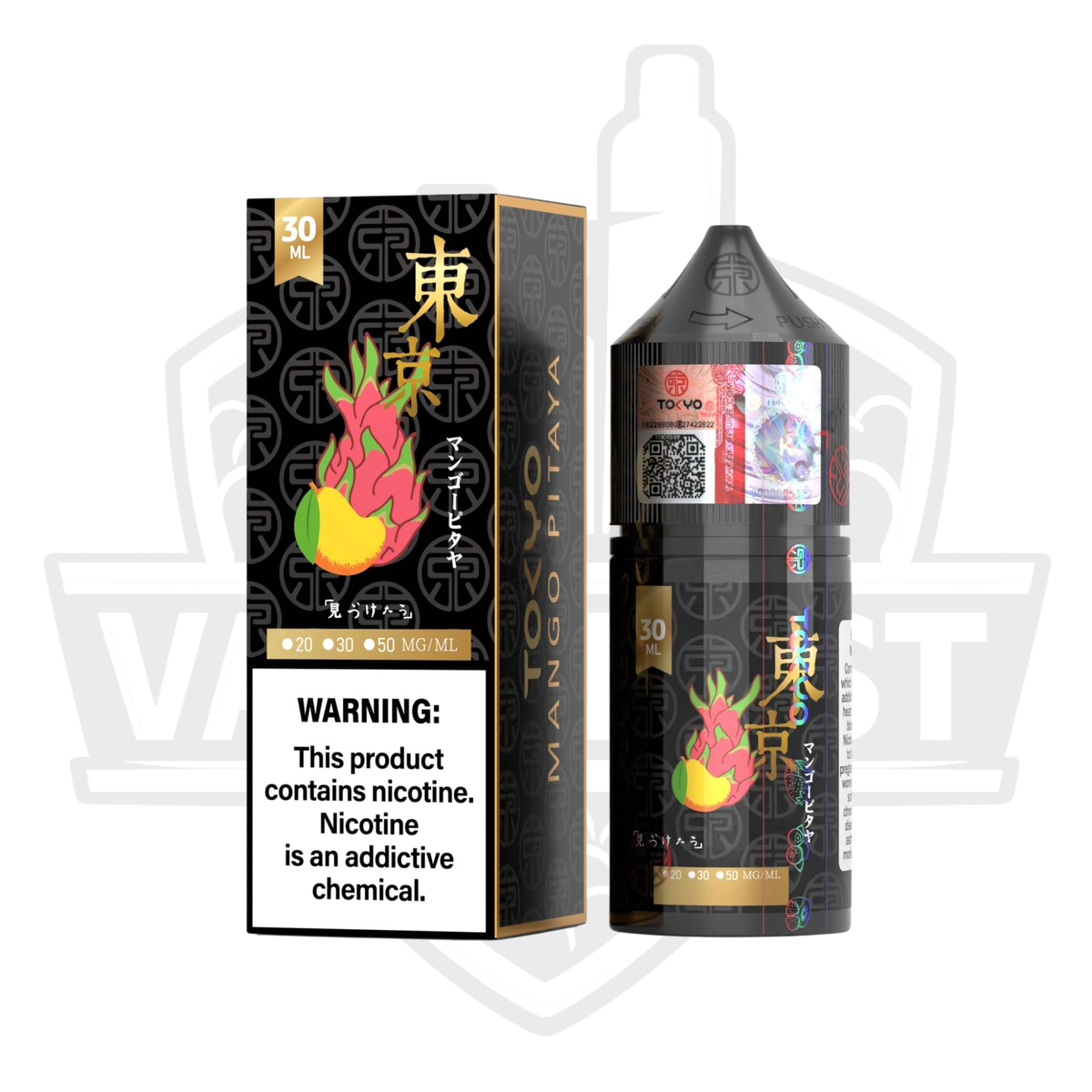 Tokyo Golden Series Mango Pitaya Salt Nic E-Liquid 30ml