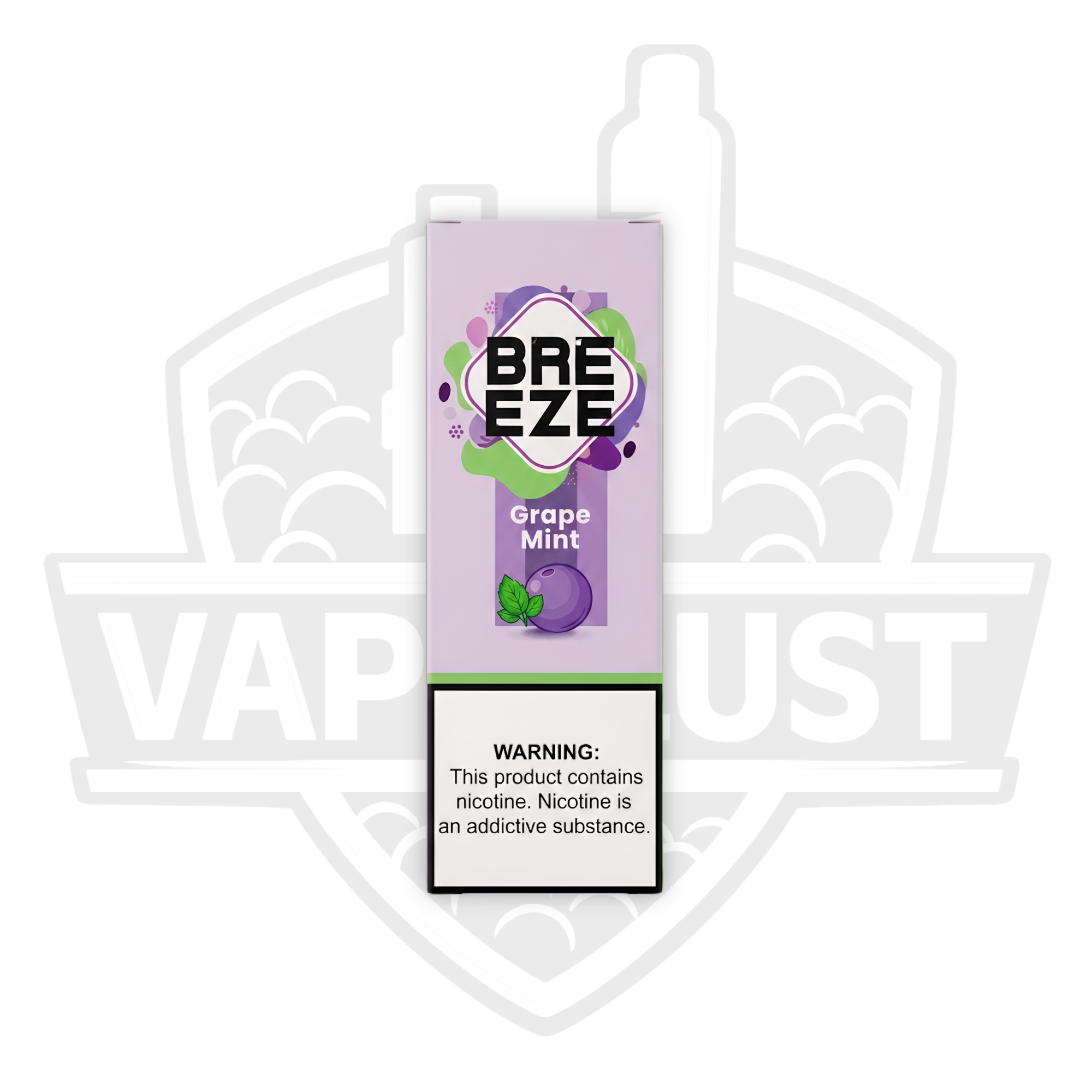 UDOO Breeze Grape Mint Salt Nic E-Liquid 30ml