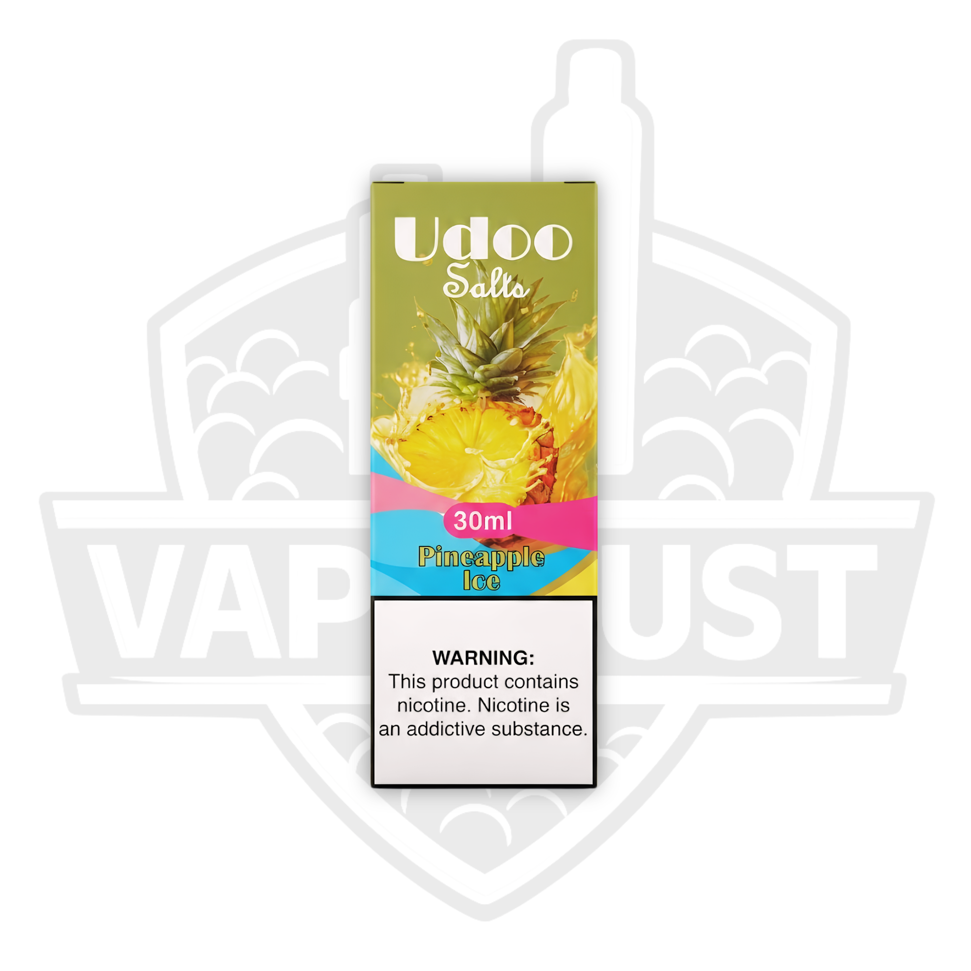 UDOO Classic Pineapple Ice Salt Nic E-Liquid 30ml