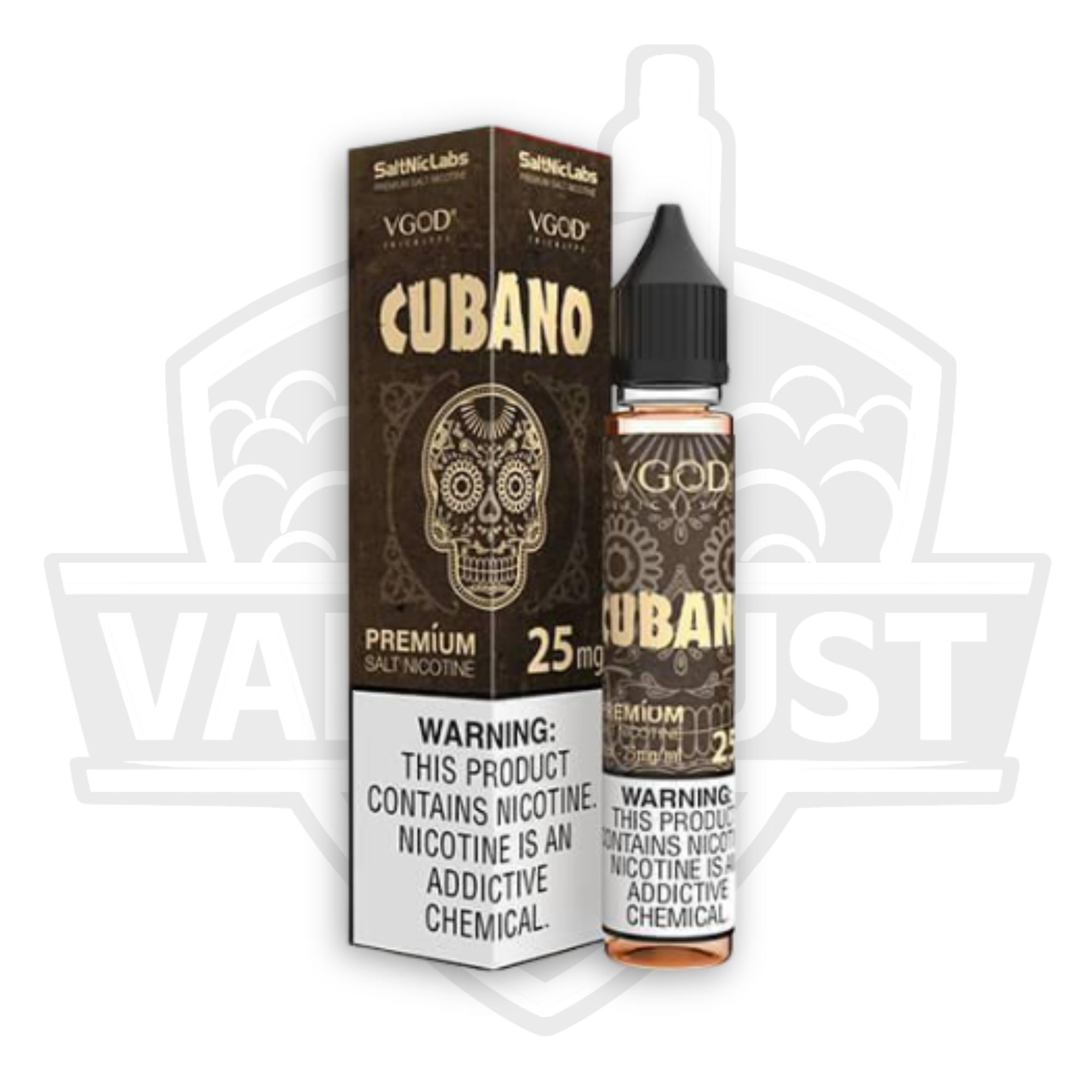 VGOD Cubano Rich Creamy Cigar Salt Nic E-Liquid