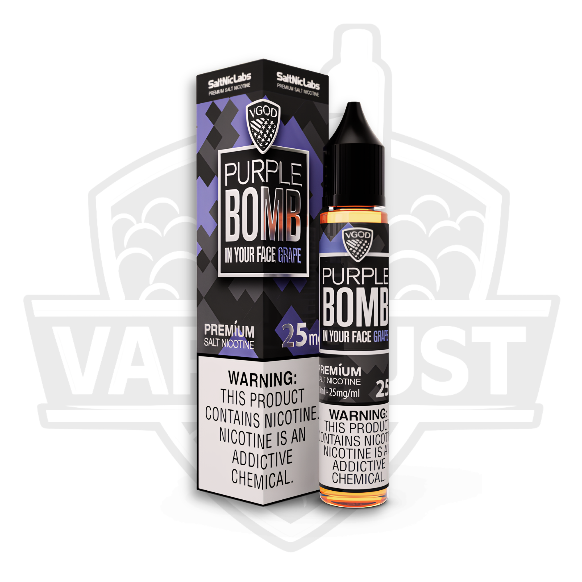 VGOD Purple Bomb Premium Salt Nic E-Liquid – 30ml