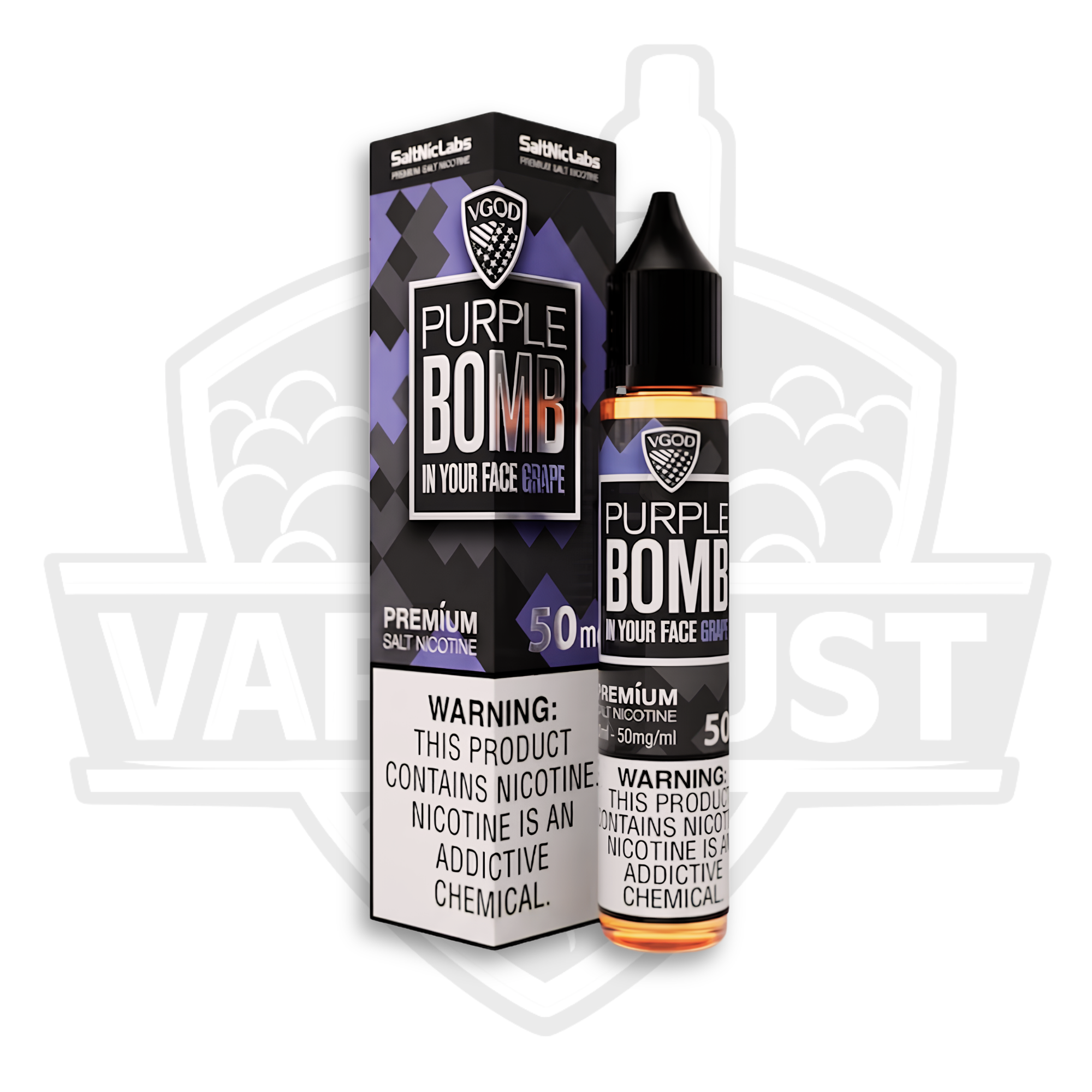 VGOD Purple Bomb Premium Salt Nic E-Liquid – 30ml