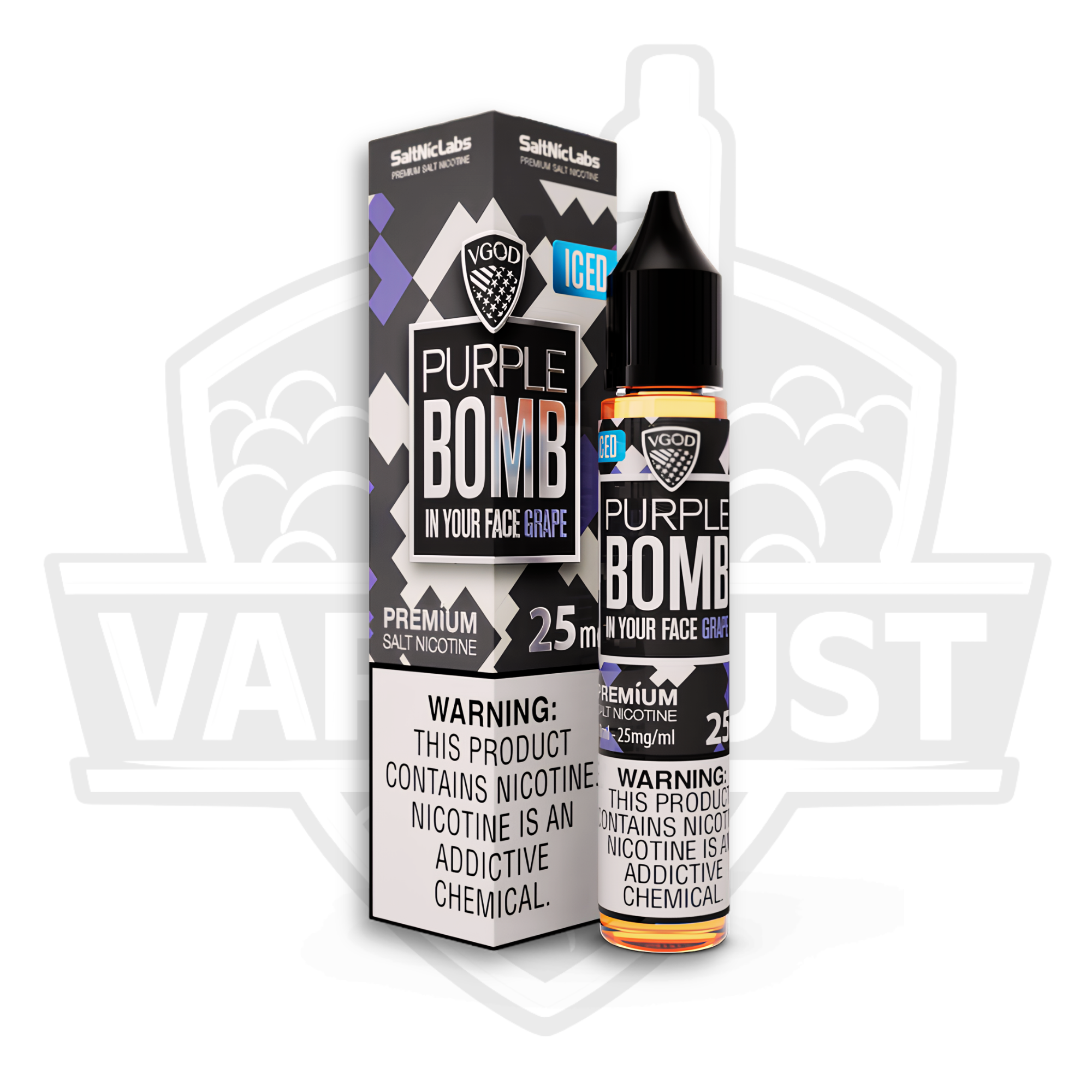 VGOD Ice Purple Bomb Premium Salt Nic E-Liquid – 30ml