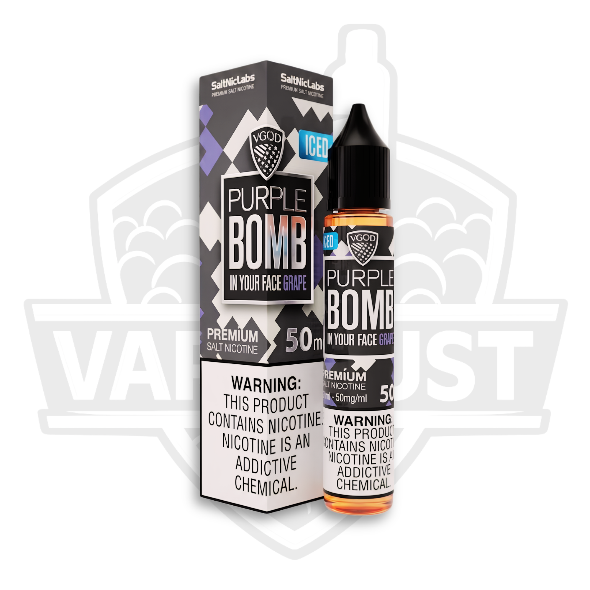 VGOD Ice Purple Bomb Premium Salt Nic E-Liquid – 30ml
