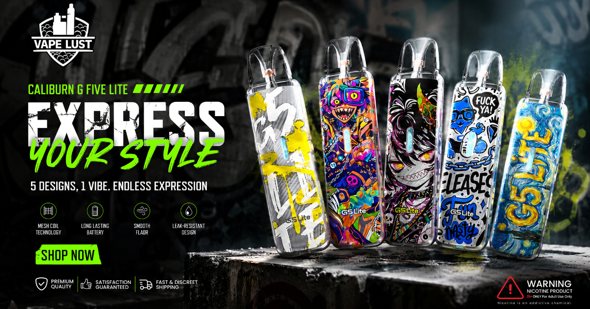 Buy Best Vaping Pods in Pakistan | VapeLust – Vape Lust