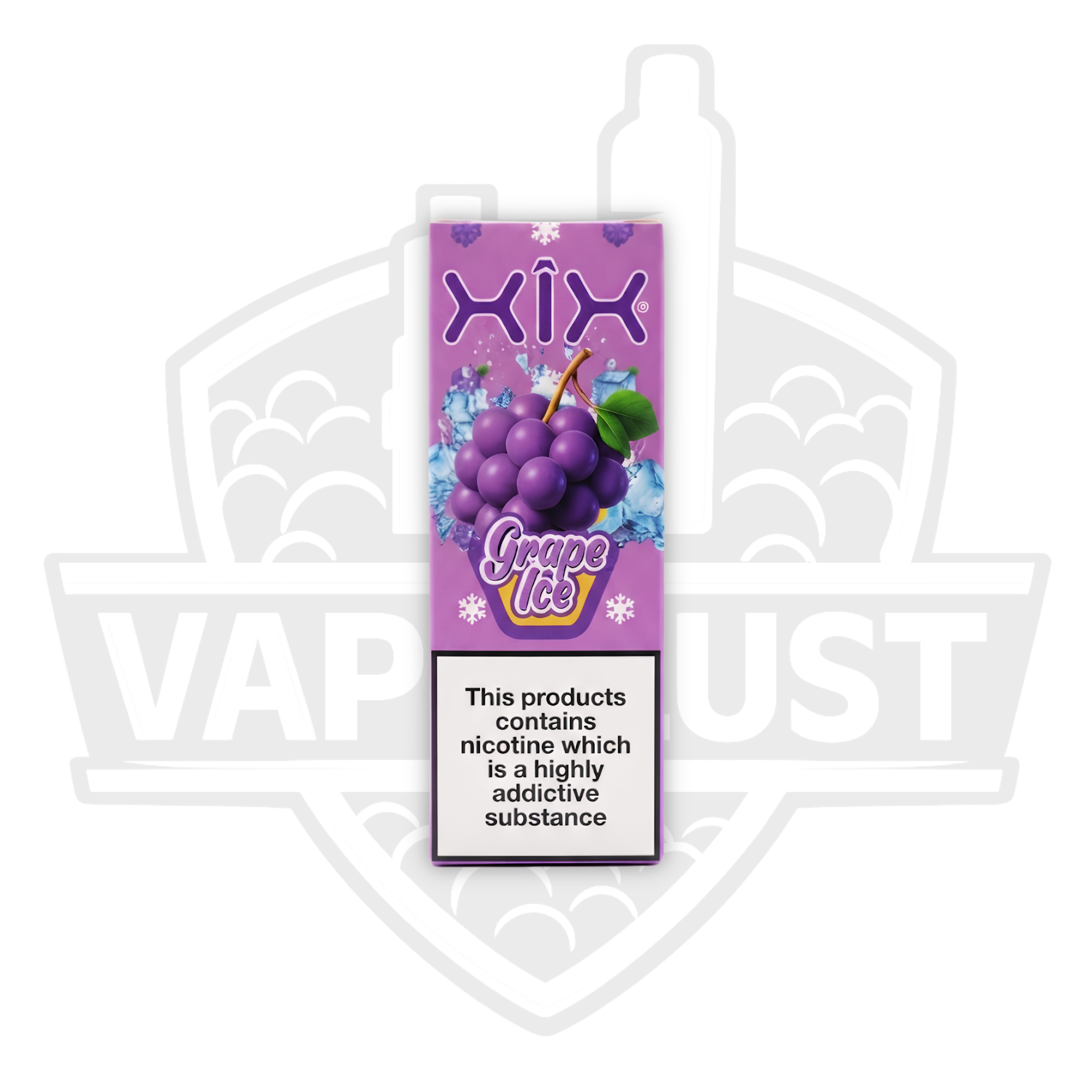 XIX Grape Ice Salt Nic E-Liquid 30ml