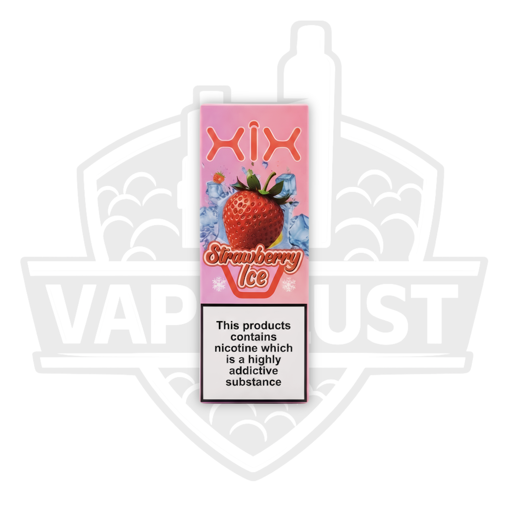XIX Strawberry Ice Salt Nic E-Liquid 30ml