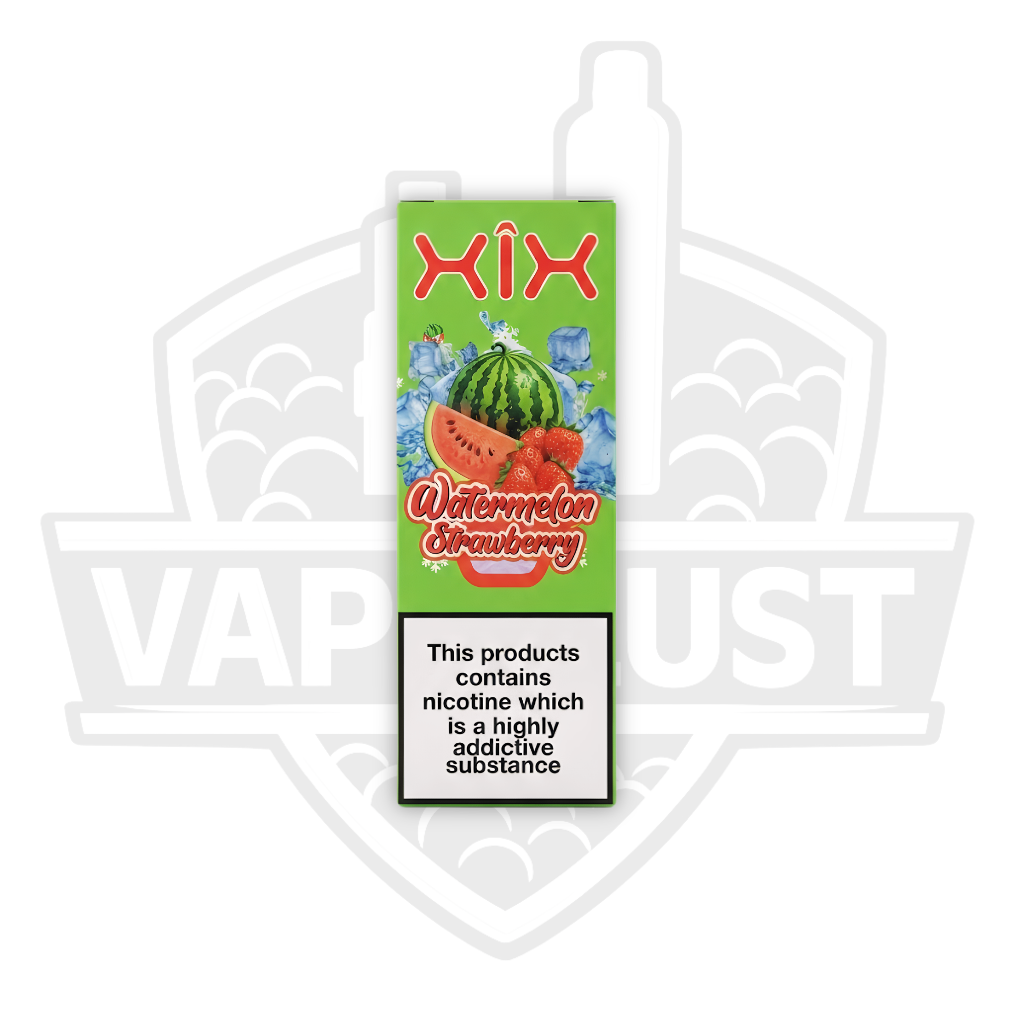 XIX Watermelon Strawberry Salt Nic E-Liquid 30ml
