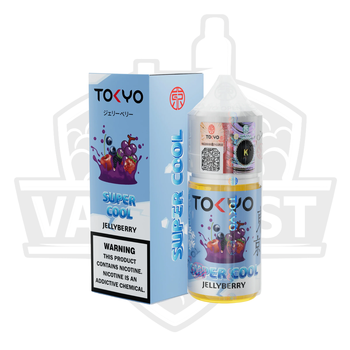 TOKYO Super Cool Jelly Berry Salt Nic E-Liquid 30ml