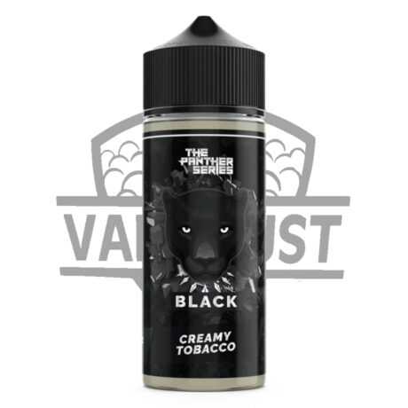 the panther series black creamy tobacco 3mg 120ml