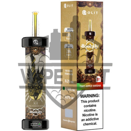 Hookalit 40k Puffs Two Apple Shisha