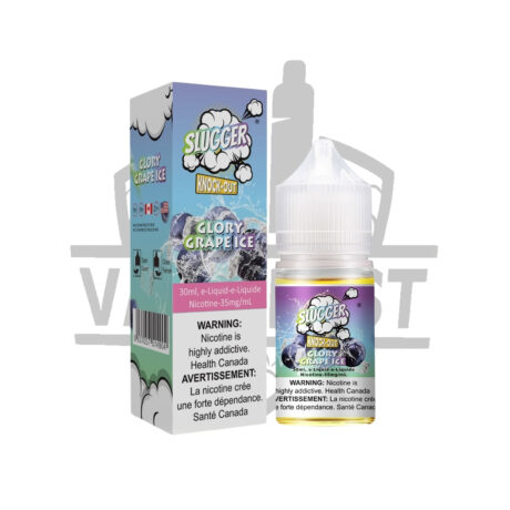 sluger knock out glory grape ice 35mg 30ml