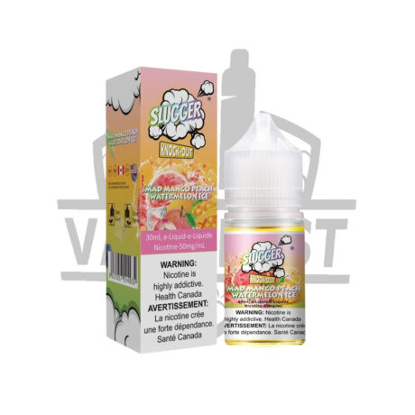 sluger knock out mad mango peach watermelon ice 50mg 30ml