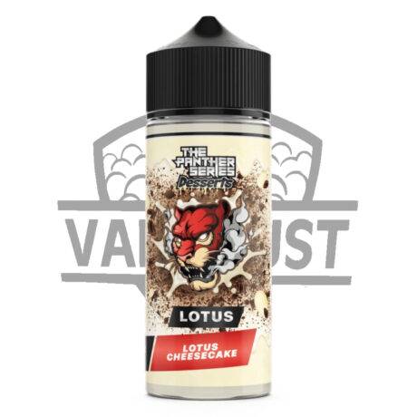 the panther series lotus cheesecake 3mg 120ml