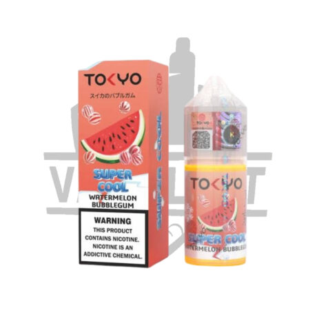 tokyo super cool watermelon bubblegum 50mg 30ml