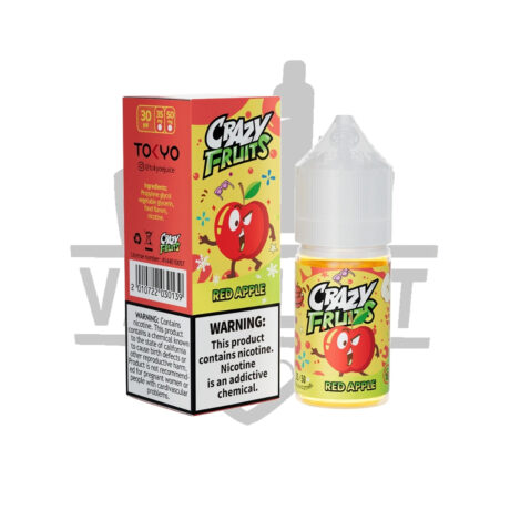 tokyo crazy fruit red apple 50mg 30ml
