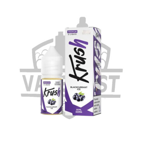 krush black currant ice 30mg 30ml
