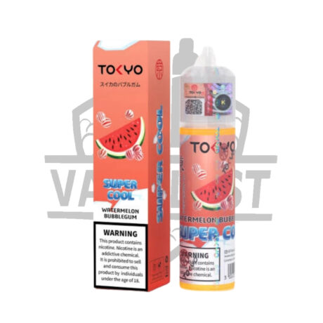 Tokyo watermelon bubble gum  3mg 60ml