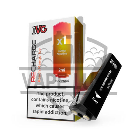 Ivg Recharge Peach Mango Ice 2ml 30mg