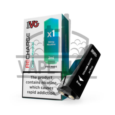 Ivg Recharge Classic Menthol 2ml 30mg