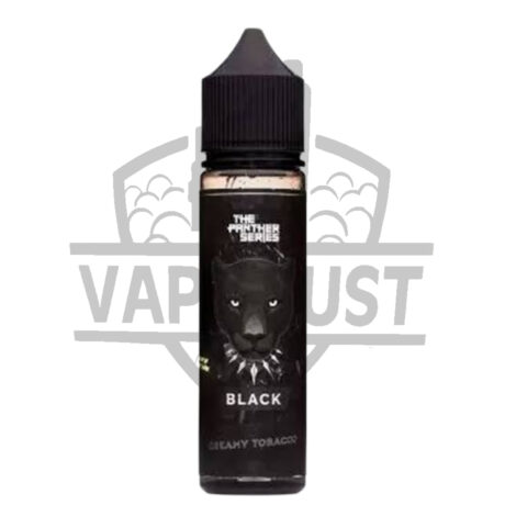 the panther series black creamy tobacco 3mg 60ml