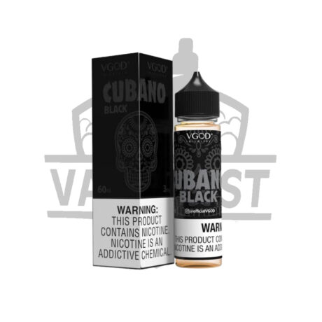 Vgod Cubano  bold creamy cigar black 18mg 60ml