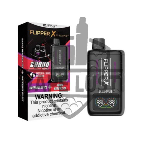 Flipper 20k Puffs Grape Red Bull Watermelon Ice