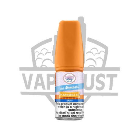dinner lady ice moments peach bubble  30mg 30ml