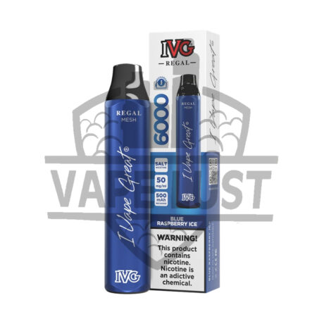 Ivg Blue Raspberry 6000 Puffs