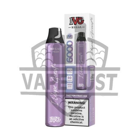 Ivg Passion Fruit Ice 6000 Puffs